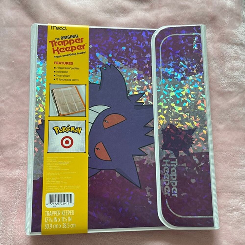 Gengar Pokemon Trapper Keeper Target Exclusive Brand New
